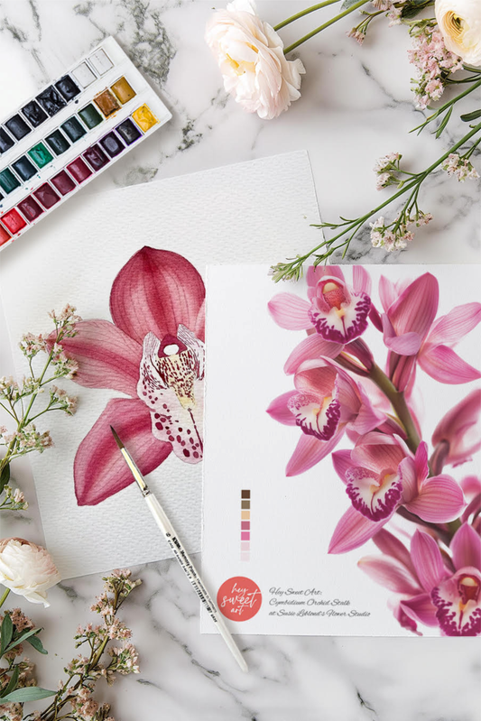 Flourish & Bloom: Spring Watercolour Workshop with Candice Christie
