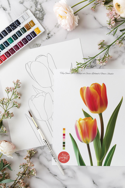 Flourish & Bloom: Exploring Watercolours with Candice Christie